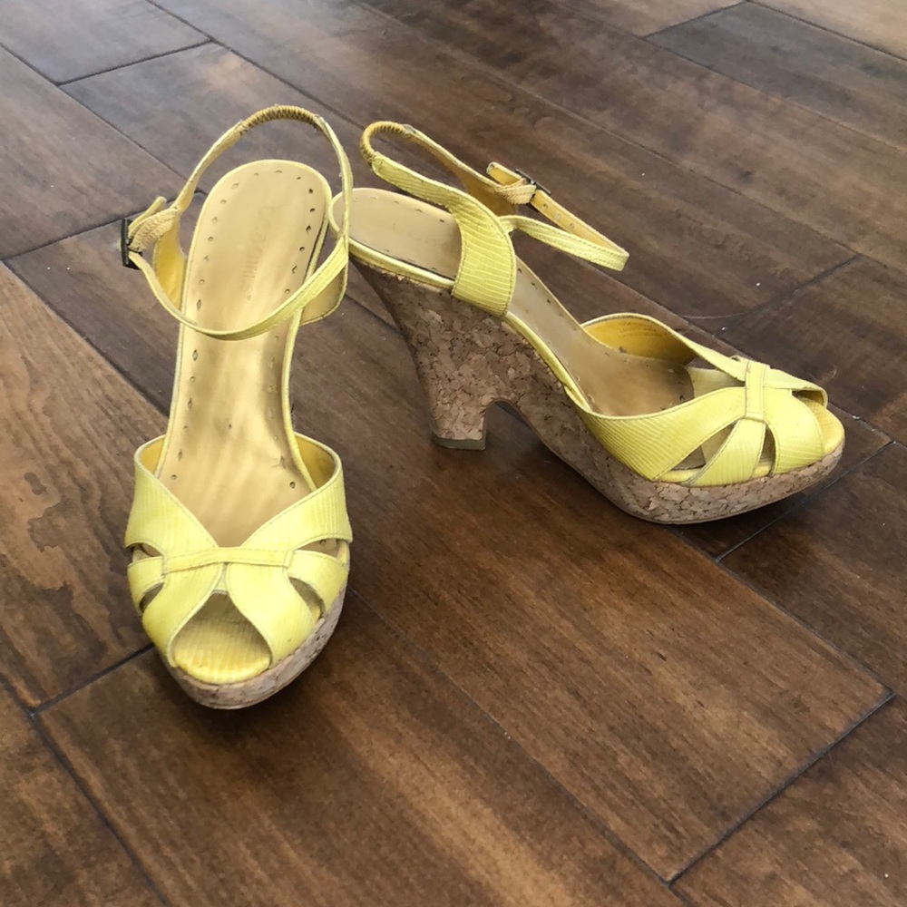 Cork heels